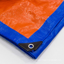 Orange Plastic Waterproof Plastic Roofing Cover Tarpaulin with Satisfactory Price